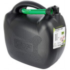 BOMBOLA IN PLASTICA 20L CON UGELLO A MOLLA NERA CARMOTION