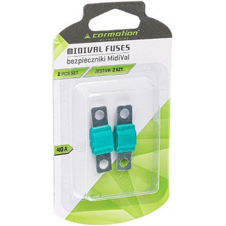 AIZSARDZĪBA MIDIVĀLS 40A 2GAB BLISTER CARMOTION, 63623C