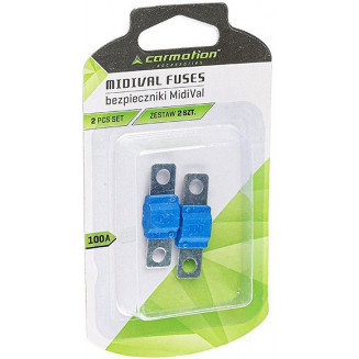 AIZSARDZĪBA MIDIVĀLS 100A 2GAB BLISTER CARMOTION, 63628C