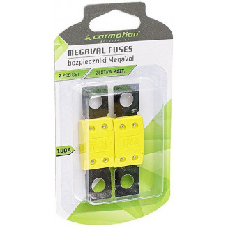 AIZSARDZĪBA MEGAVAL 100A 2GAB BLISTER CARMOTION, 63632C