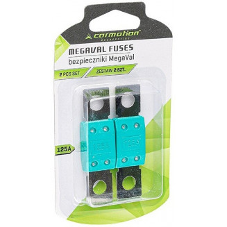 AIZSARDZĪBA MEGAVAL 125A 2GAB BLISTER CARMOTION, 63633C