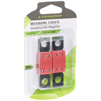 AIZSARDZĪBA MEGAVAL 250A 2GAB BLISTER CARMOTION, 63638C