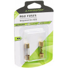 PROTECTEUR DE BÂTON DE VERRE AGU 10,3X38MM 40A 2PCS BLISTER CARMOTION