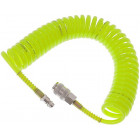 TUYAU SPIRALE AIR COMPRIMÉ À LINTÉRIEUR DE 5MM. EXTÉRIEUR 8MM. LONGUEUR 5M. CARMOTION PU 1/4