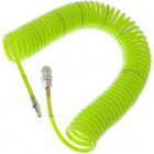 TUYAU SPIRALE AIR COMPRIMÉ À LINTÉRIEUR DE 5MM. EXTÉRIEUR 8MM. LONGUEUR 10M. CARMOTION PU 1/4
