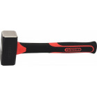 MARTELLO CON ALBERO IN FIBRA A QUATTRO ESTREMITÀ 1000G KS TOOLS