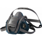 DUST MASK REUSABLE HALF MASK QUICK RELEASE WITHOUT FILTERS 6502QL 3M