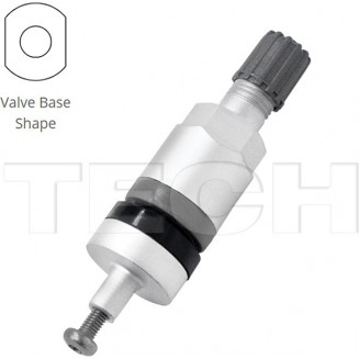 T-PRO HYBRID 3,5 TPMS SENSOR ALUMINIUMVENTIL. SILVER, 72-20-138