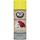 K2 JARRUSATULAN MAALI +260°C Lämmönkestävä Maali KELTAINEN 400ML/AE