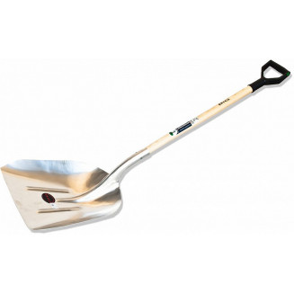 PALA/PALA ALLUMINIO. ADR SENZA SCINTILLA. STELO IN LEGNO 1380X380MM LZ GRANDE, 778333703