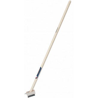 BROSSE À TROTTOIR/BROSSE DE RUE/BROSSE À JOINTS BROSSES EN MÉTAL. GRATTOIR EN MÉTAL. TIGE EN BOIS 1300X100MM SB GRAND, 778335479