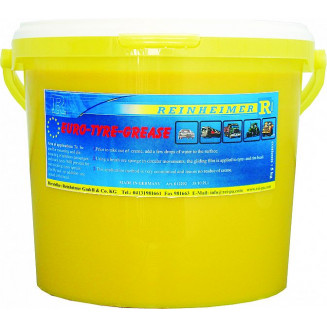 GRASA PARA RUEDAS 5KG. &quot;GRASA EURO-NEUMÁTICOS&quot;. AMARILLO. CAMIÓN + COCHE. TIPO MICHELIN, 8012292