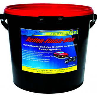 GRASA PARA RUEDAS 5KG. &quot;CERA DE ACABADO TP&quot;. NEGRO. PARA NEUMÁTICOS DE COCHE, 8012379