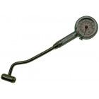 TIRE PRESSURE GAUGE. LONG. TWO-ENDED 0-10 BAR. RES. 0.05 BAR