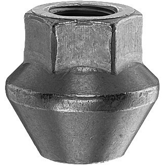 MUTTER M12X1.50/27.5/19 (AVATUD. P27.5. CH19) FORD OE (SUUR KOONUS), 82221