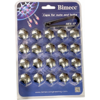 RIEŽTĖS DANGALIS CROMAS. CH17. 20VNT + RAKTAS. BLISTER (BV17-000CR), 82303