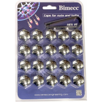 RIEŽTĖS DANGALIS CROMAS. CH19. 20VNT + RAKTAS. BLISTER (BV19-000CR), 82304