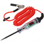 INDICATORE/TESTER DI CORRENTE DIGITALE CON CAVO 3-48V CARMOTION