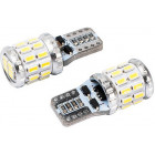 12/24V W5W (T10) LED PIRN CANBUS WHITE BLISTER 2TK VISION