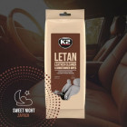 K2 LETAN LEATHER CLEANER WIPES SKIN CLEANING CLOTHS 24PCS