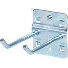 PERFOSE WALL ДВОЙНОЙ КРЮК 45° 75MM KS Tools