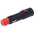 PRISE ALLUME-CIGARETTE AVEC INTERRUPTEUR EURO/DIN 12/24V 15A CARMOTION