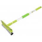 BROSSE LAVE-VITRES AVEC MANCHE TÉLESCOPIQUE 20CM 55-90CM CARMOTION
