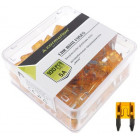 PROTECTOR DE HORQUILLA MINI 5A 100UNDS EN CAJA DE PLÁSTICO CARMOTION