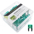 FUSIBLE FOURCHE MINI 30A 100PCS DANS BOITE PLASTIQUE CARMOTION