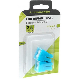 AIZSARDZĪBA JAPVAL TIPA F 20A 2GAB BLISTER CARMOTION, 86221C