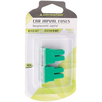 AIZSARDZĪBA JAPVAL TIPA F 40A 2GAB BLISTER CARMOTION, 86223C