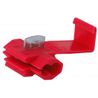 CONNECTEUR INTERMÉDIAIRE/ROBBER ROUGE 0.5-1.0MM 22-18AWG 10A 5PCS CARMOTION