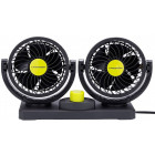 VENTILATEUR CABINE 24V/8W D=2X100MM AVEC CORDON 1,2M CARMOTION