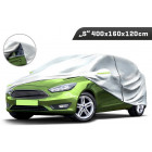 HOUSSE DE VOITURE S 400X160X120CM 3 COUCHES AVEC RÉFLECTEURS ET SERRURE DE PORTE CARMOTION