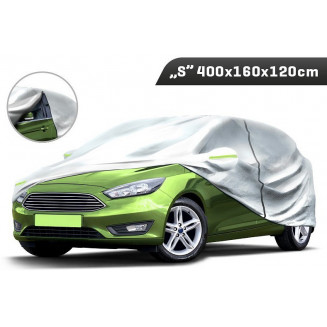 AUTOSUOJA S 400X160X120CM 3-KERROS HEIJASTILLA JA OVILUKOLLA CARMOTION, 86370C