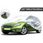 HOUSSE DE VOITURE XXL 580X175X120CM 3 COUCHES AVEC RÉFLECTEURS ET SERRURE DE PORTE CARMOTION