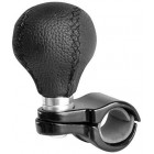 VOLANT NOIR. CARMOTION EN CUIR