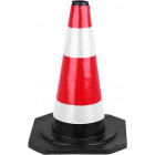 CÔNE DE SIGNAL ROUGE/BLANC 45CM CARMOTION