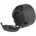PRISE REMORQUE PLASTIQUE 7 BROCHES 12V CARMOTION