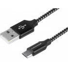 LADEKABEL USB - MICRO USB 300CM CARMOTION