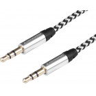 AUDIOLEDNING MED 3,5MM AUX-STIK 300CM CARMOTION