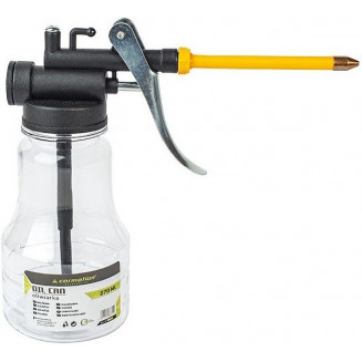 ACEITERA TRANSPARENTE (ACEITERA) 270ML. TUBO METÁLICO + BOMBA DE PRECISIÓN CARMOTION, 86815C