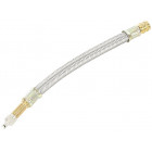 VALVE EXTENSION RUBBER (COATED BRAID/METAL) 180MM CARMOTION
