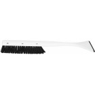 SNOW BRUSH/SCRAPER PLASTIC HANDLE. 46CM TRIANGULAR ELEMENT