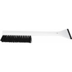 SPAZZOLA/RASCHIETTO DA NEVE MANICO IN PLASTICA. ELEMENTO TRIANGOLARE 36CM