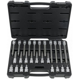 26-OS. JEU DEMBOUTS 12 POINTS 1/2&quot; XZN LONG+COURT. M5-M16 KS TOOLS, 911.1635