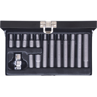 15-OS. JEU DEMBOUTS HEXAGONAUX 10MM(3/8&quot;) LONGS/COURTS KS TOOLS, 911.5040