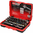 33-ОС. НАСАДКИ TRELLI + КАРТРИДЖИ КОМП. KS Tools КЛЮЧ С ШАРНИРИРОВАННОЙ ГОЛОВКОЙ