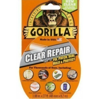 GORILLA TAPE &quot;CLEAR REPAIR&quot; 48MM/8.2M NORDIC, 947001728