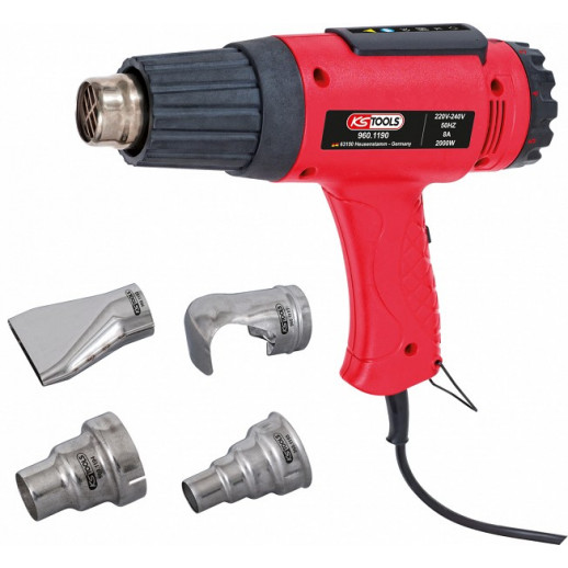 5 OS. KUUMAÕHUPUHURI KOMPLEKT (FÖÖN) KS TOOLS